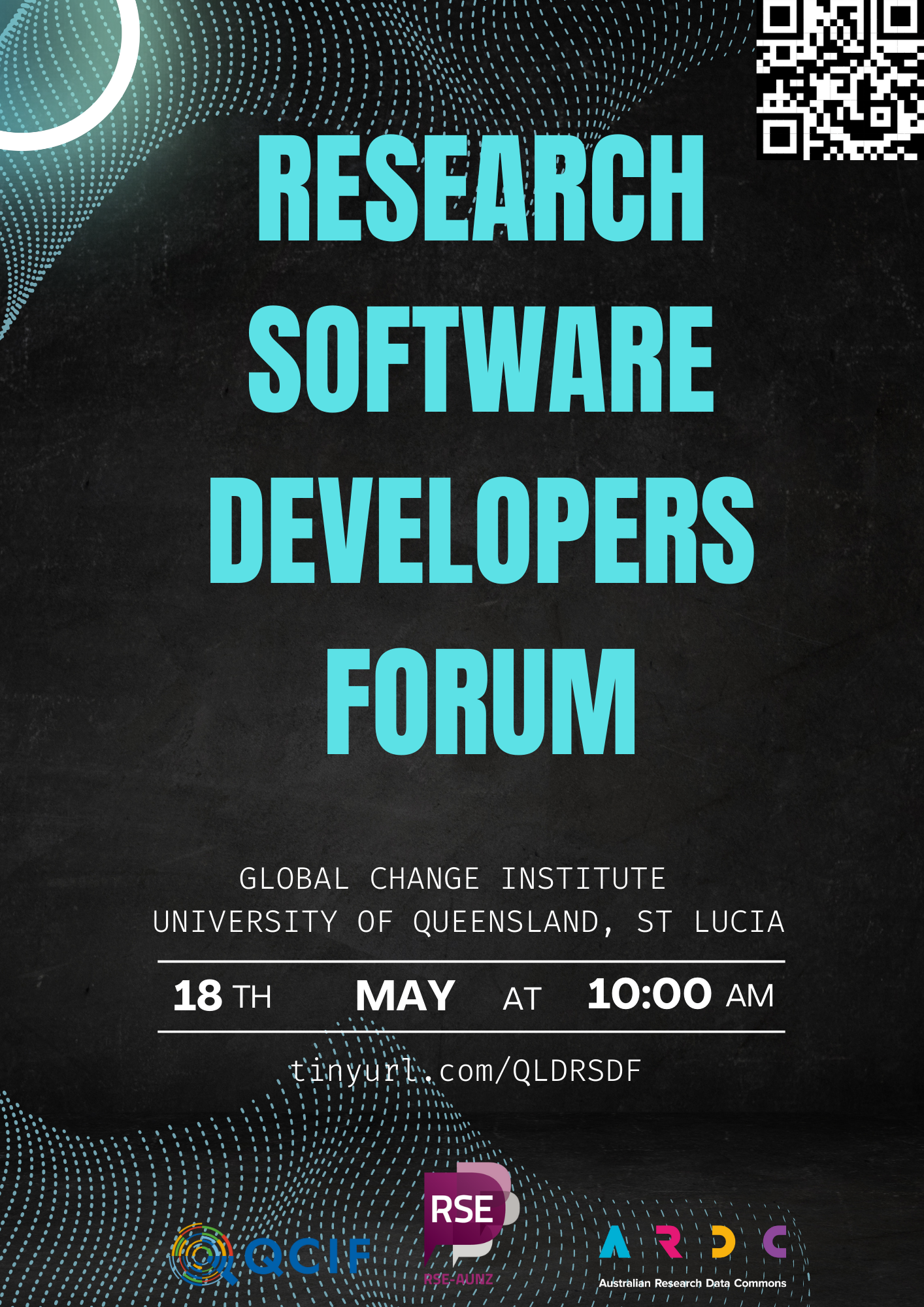 Research Software Developers Forum on 18th May